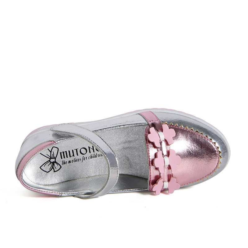 Chaussures enfants en autre ronde suture de voiture pour printemps - Ref 1006959 Image 4