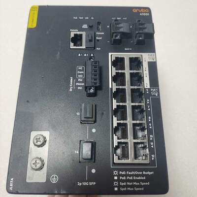 议价Aruba 4100i JL817A 工业交换机 16口 2可维修