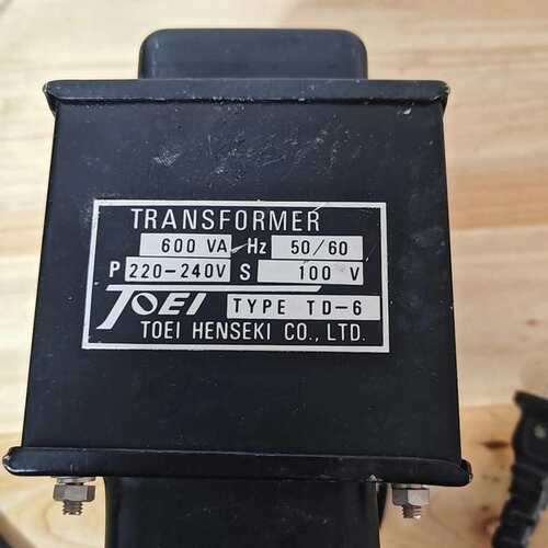 议价，TOEI TD-6变压器 220V转100V 60可维修