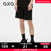 GXG男装商场同款简约休闲简约青年牛仔短裤 22年春夏热卖