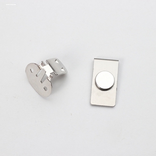 磁吸磁吸衬衣扣防皱无痕领带夹磁铁甩门襟扣防隐形飘固定领带夹