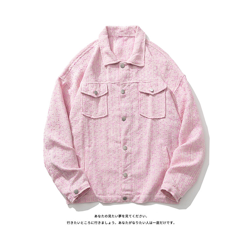 @日系小香风翻领夹克男女情侣款秋装新款外套FF2102/P95控118，男装夹克，星座223（原229-2）