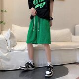 @港风雪尼尔夏季短裤男五分裤宽松DK031-P35，男装牛仔裤，星座223（原229-2）