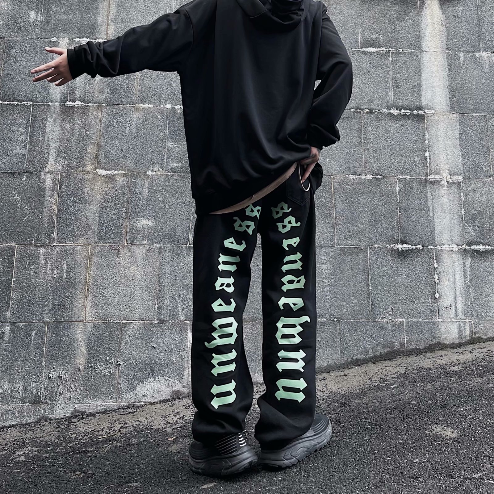 @潮加绒牛仔裤男个性高街直筒长裤NZ202-常规P45加绒P55,男装牛仔裤,星座223（原229-2）