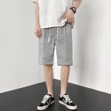 @港风短裤男夏季薄款流纯色五分中裤宽松运动裤DK039-P30，男装牛仔裤，星座223（原229-2）
