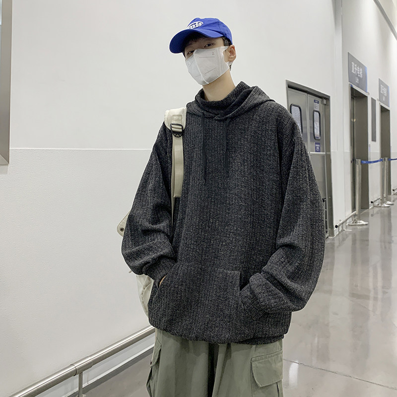 @港风高领连帽卫衣高街加肥加大码毛衣WY128-P50，3XL-5XLP55,男装针织衫/毛衣,星座223（原229-2）