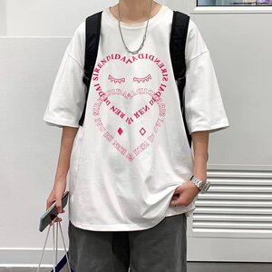 @港风  爱心设计夏季男短袖T恤衫  DT16-P30图片