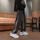 @港风2025新款慵懒风牛仔裤男宽松直筒新款渐变长裤NZ174-P45，男装牛仔裤，星座223（原229-2）