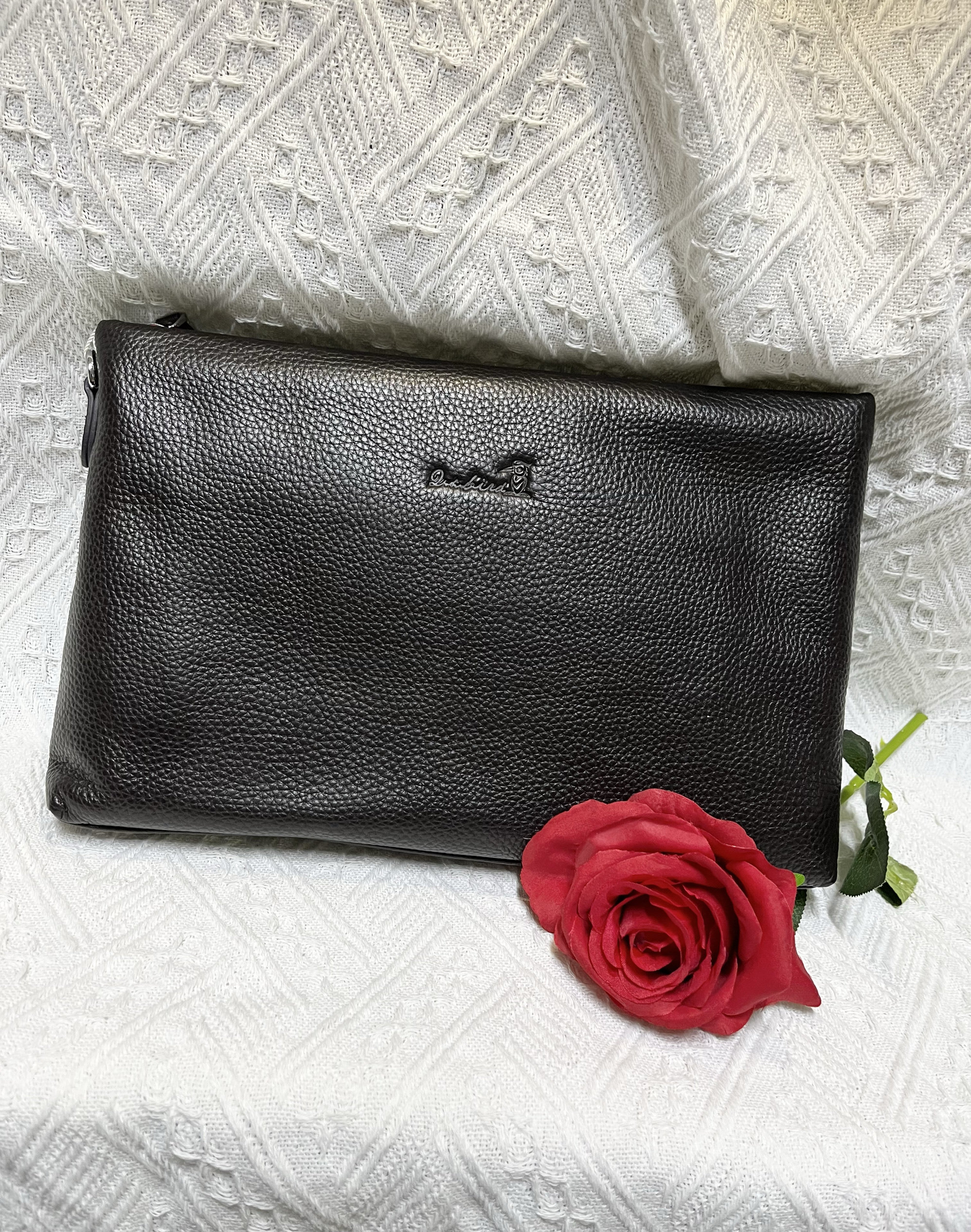 品牌男士手包牛皮真皮包大容量手拿包休闲商务手抓包男信封包夹包