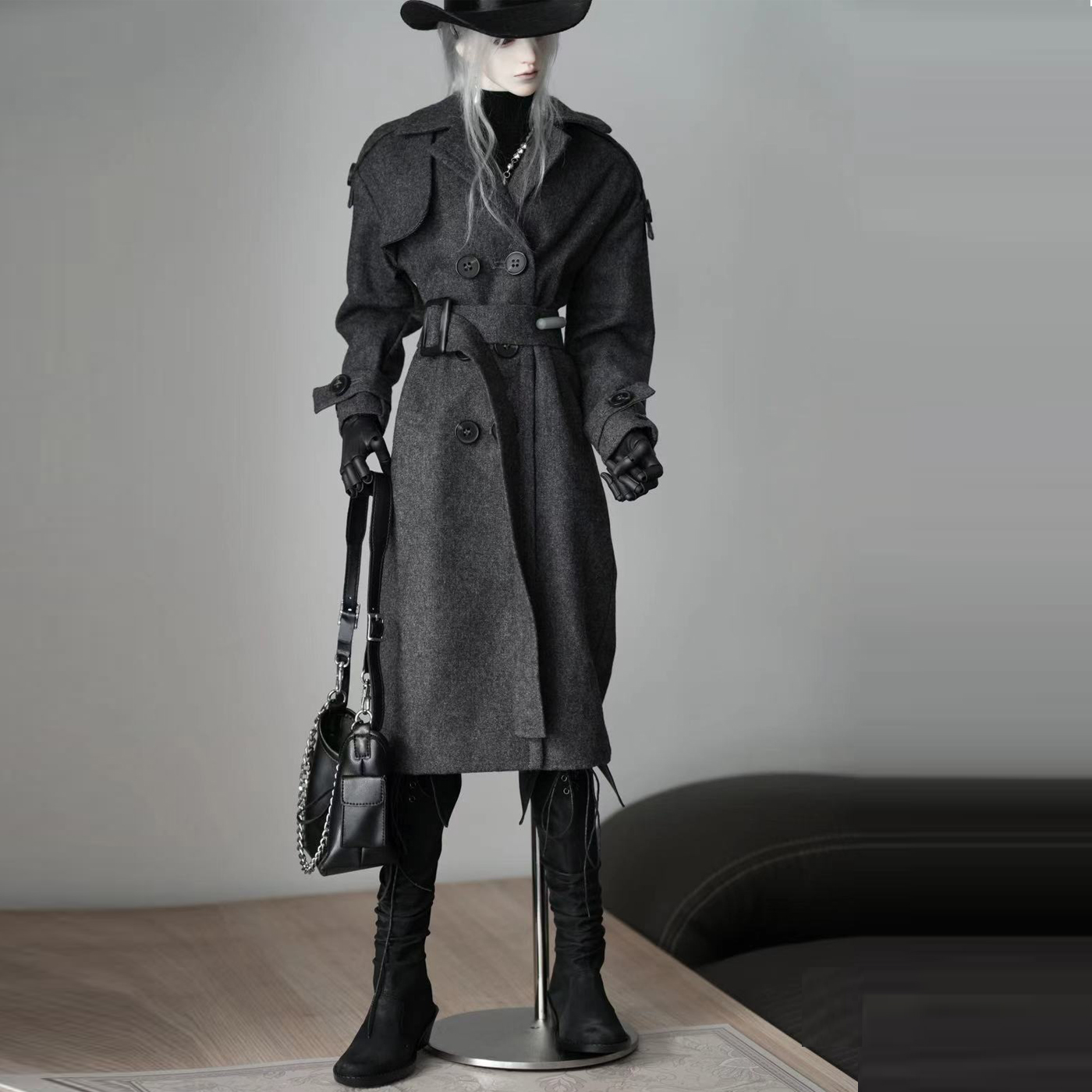 原创BJD娃衣75叔体大衣现货