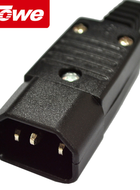 同为TOWE C19/C20/c14/C15自接线线插头转换器插头国外使用
