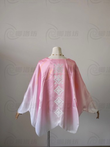卿洛坊Sky光遇Cos服光之子花憩节渐变樱花斗篷双面印花斗篷