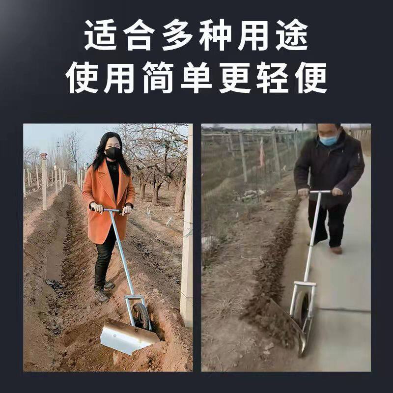 葡萄土器园清清理mpv神器田手推带轮子具家用工推雪推粪