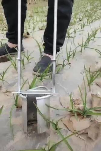 移苗器起苗器树苗起树苗器打孔器挖苗器众泽农具0007