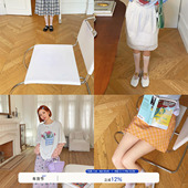 milktina定制 裙子「4色」 中长款 我们开心跳舞半身裙 2025夏韩版