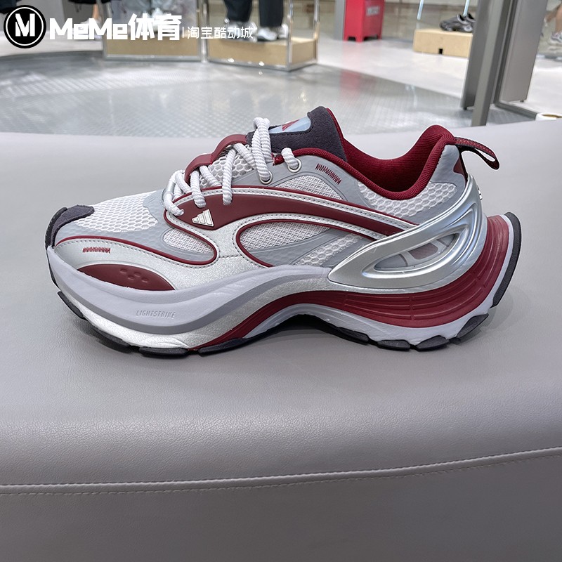 阿迪达斯男女鞋2025秋季款休闲减震厚底跑鞋运动鞋JS4994 JS4992