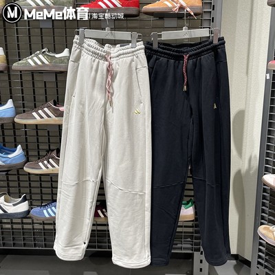 阿迪达斯2026马年限定新春款男裤CNY休闲运动纯棉针织长裤 KE4066