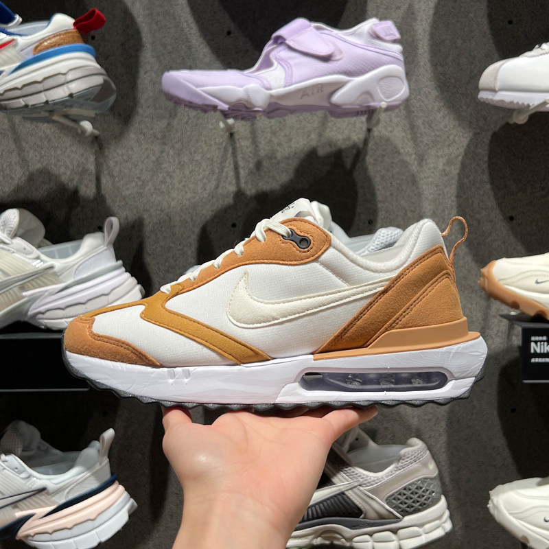 耐克女鞋2024秋季新款AIR MAX DAWN气垫透气防滑跑步鞋DC4068-103