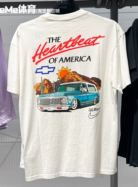 耐克男装2025夏新品汽车图案印花休闲运动短袖T恤 HV6691-060-133