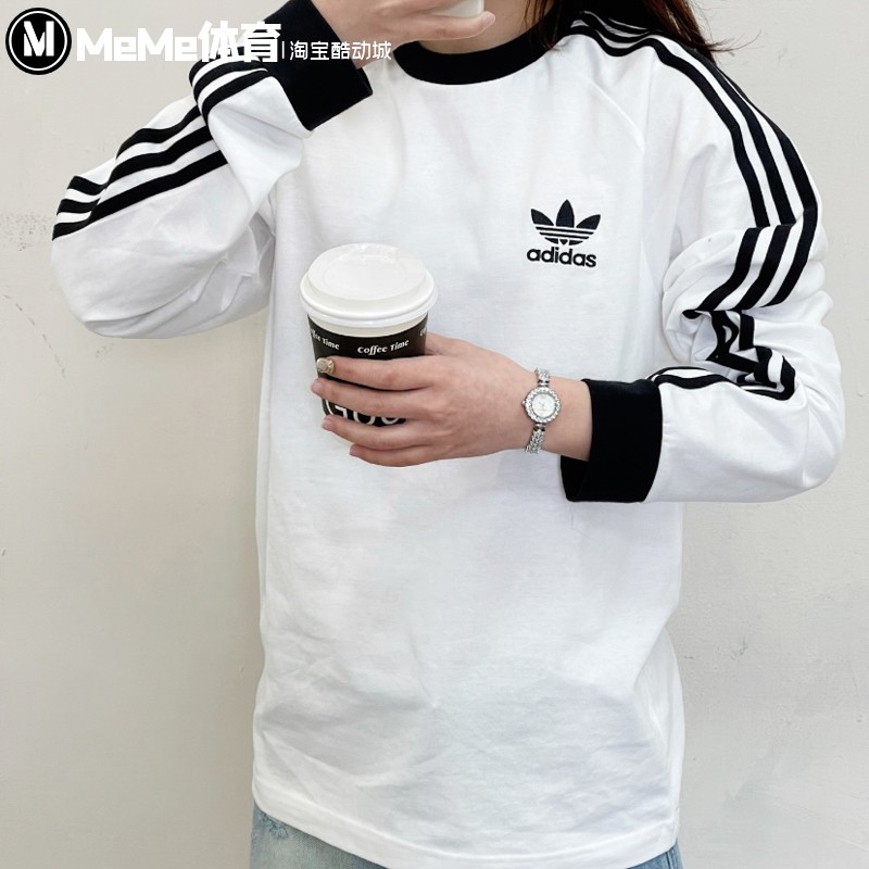 春款圆领长袖T恤运动休闲套头衫