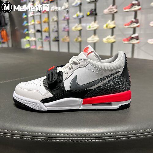 Nike耐克2026夏新品大童AJ312经典百搭透气缓震篮球鞋 CD9054-113