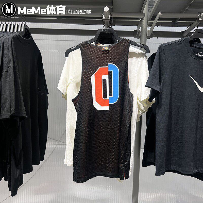 耐克男子运动背心2025秋季新品双面穿网眼速干篮球球衣IH9272-010