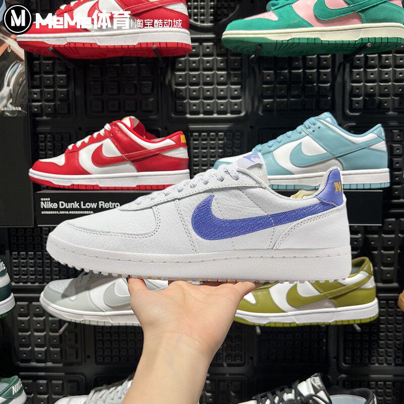 耐克女鞋2026春季新品蓝钩子清新百搭德训鞋小白鞋板鞋IF5007-001