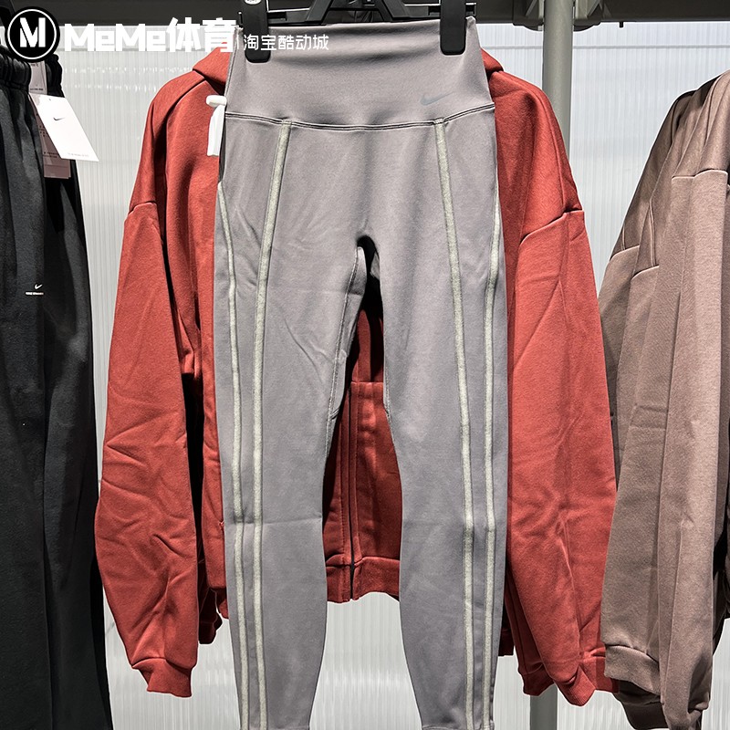 耐克女裤紧身裤2025冬速干柔软舒适高腰包裹瑜伽运动裤HV2479-036