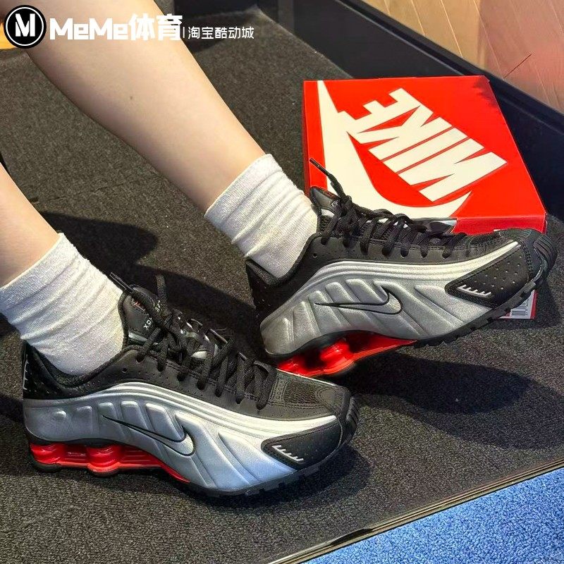 耐克女鞋2025秋季款KYOKA同款炫酷红色气柱跑步运动鞋 AR3565-011