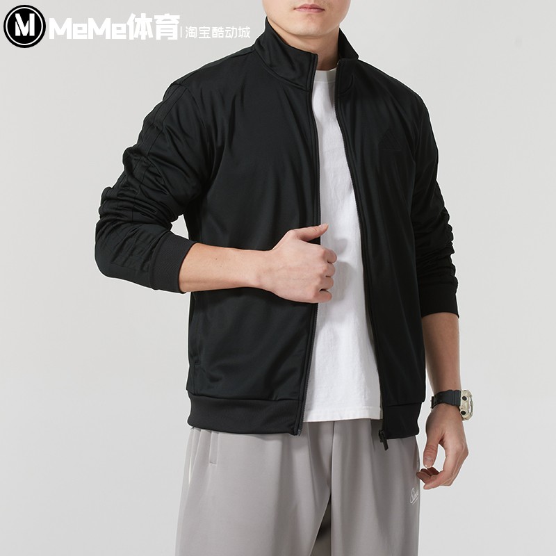阿迪达斯男装2025新款M 3S TR TT宽松运动训练跑步夹克外套JI8818