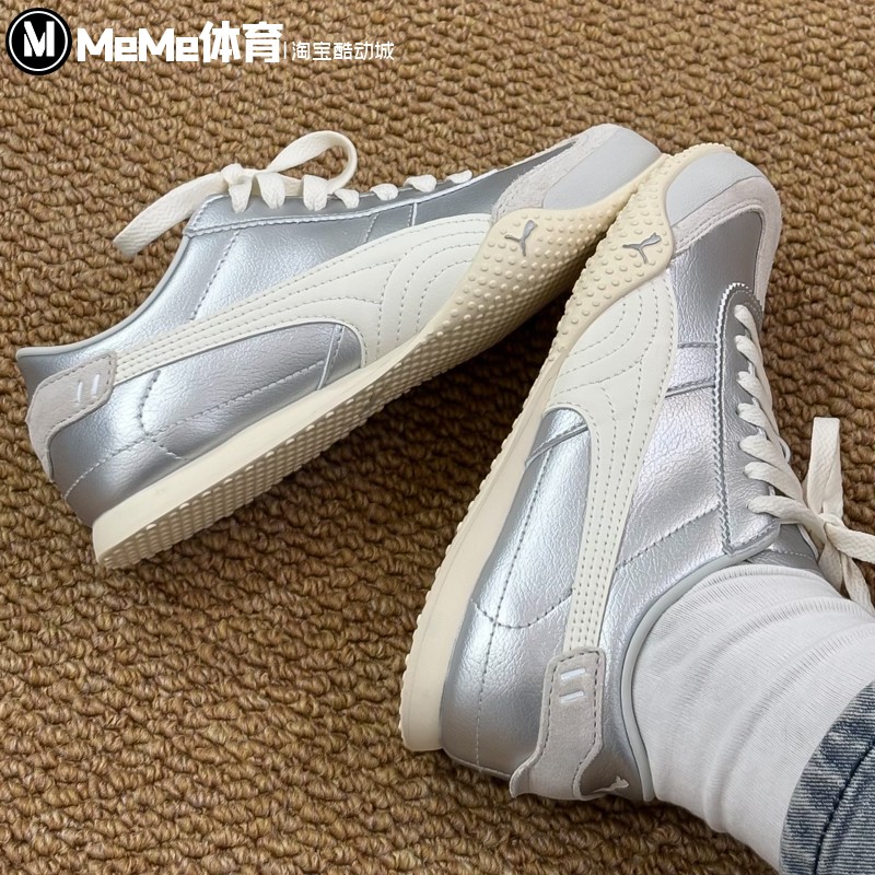 PUMA彪马女鞋2026春季新品Bella意式复古薄底鞋T头板鞋 405256-08