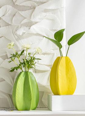 杨桃花瓶桌面摆件装饰摆件