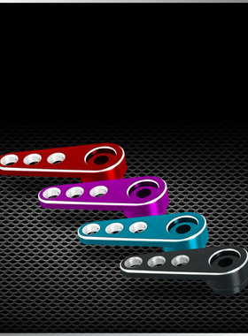 KINGMAX KSA003 短型半一字金属摇臂车用Futaba标准25T舵机摇臂