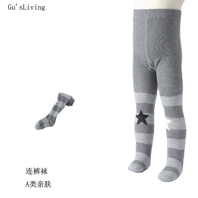 2025春秋女童连裤袜子新生宝宝连袜裤棉中大童打底裤子潮学生袜子