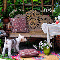 莫里斯花园 出口订单花园桌椅花园庭院椅复古双人椅