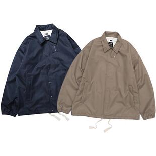 NANAMICA 日系宽松机能防水抽绳教练夹克男女户外冲锋衣外套 24AW