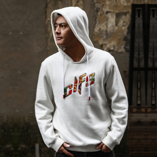 藏文化卫衣 外套加绒连帽刺绣锦缎情侣款 藏族衣服男原创藏元 素藏式