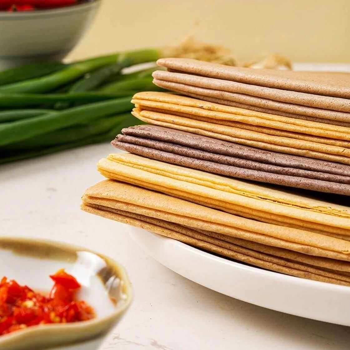 粗粮山东杂粮煎饼手工粗粮大煎饼小米玉米红枣杂粮临沂卷饼特产