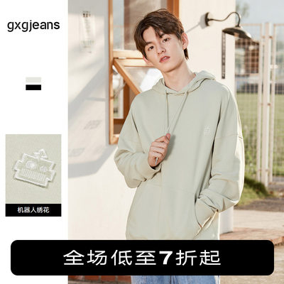 gxgjeans潮牌卫衣长袖春秋