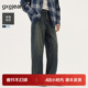 蓝色复古宽松时尚 休闲牛仔长裤 男裤 gxg.jeans男装 26春热卖