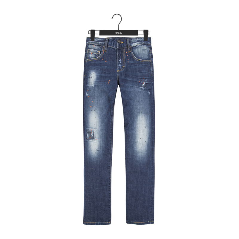 Jeans pour jeunesse GXGJEANS en coton pour printemps - Ref 1486001 Image 5