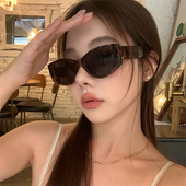 MELIYA不挑脸型 百搭太阳镜复古大框墨镜时髦街拍猫眼男女潮 时尚