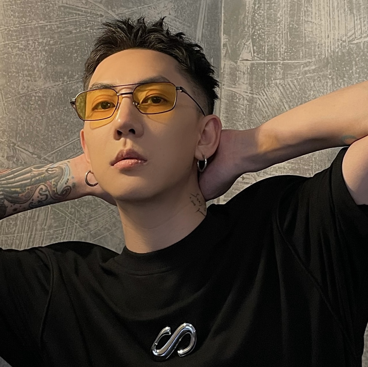 欧美ins夜视黄色墨镜男士双梁韩版防紫外线近视太阳眼镜女潮圆脸