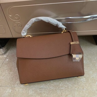 MICENKAI  MK  Ava小号单肩斜挎手提包时尚翻盖通勤包牛皮邮差包