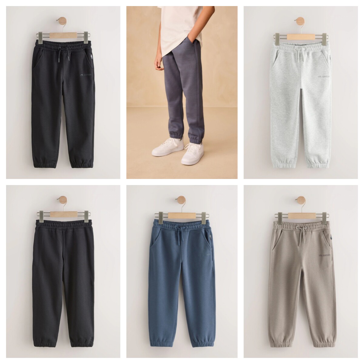 NEXT橡筋腰柔软舒适束腿运动裤