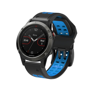 适用garmin佳明tactix 8泰铁时8AMOLED硅胶洞洞双色透气快拆表带