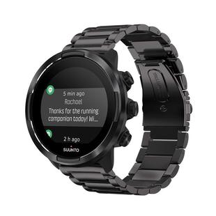 适用COROS高驰NOMAD户外钓鱼智能手表三珠不锈钢商务休闲表带24mm