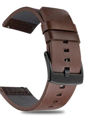 适配TA806北斗卫星手表syntime一代基础pro真皮休闲商务表带24mm