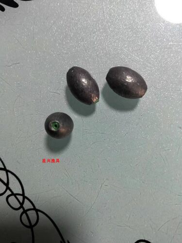 水滴型塑心通心铅坠  滑漂铅坠 10g 15g  20g  30g路亚海钓小配件