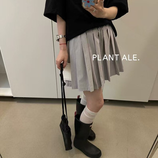 现货折扣一韩系辣妹超短百褶裙高腰抽绳百搭休闲半身短裙子KK6998